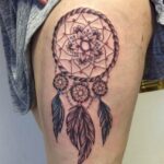 70 Beautiful Dreamcatcher Tattoo Designs for Women Ideas 41
