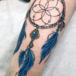 70 Beautiful Dreamcatcher Tattoo Designs for Women Ideas 44