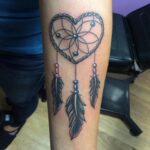 70 Beautiful Dreamcatcher Tattoo Designs for Women Ideas 45