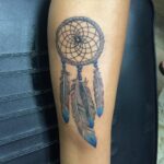 70 Beautiful Dreamcatcher Tattoo Designs for Women Ideas 57