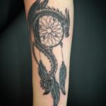 70 Beautiful Dreamcatcher Tattoo Designs for Women Ideas 58