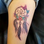 70 Beautiful Dreamcatcher Tattoo Designs for Women Ideas 59