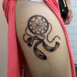 70 Beautiful Dreamcatcher Tattoo Designs for Women Ideas 60