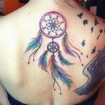 70 Beautiful Dreamcatcher Tattoo Designs for Women Ideas 63