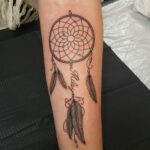 70 Beautiful Dreamcatcher Tattoo Designs for Women Ideas 64