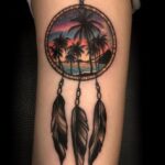 70 Beautiful Dreamcatcher Tattoo Designs for Women Ideas 65