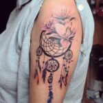 70 Beautiful Dreamcatcher Tattoo Designs for Women Ideas 70
