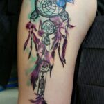 70 Beautiful Dreamcatcher Tattoo Designs for Women Ideas 71