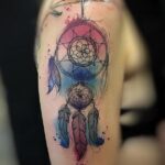 70 Beautiful Dreamcatcher Tattoo Designs for Women Ideas 72