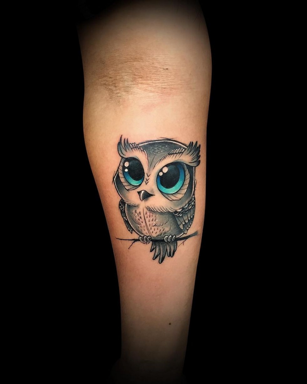 70 Cute Simple Owl Tattoos for Women 06