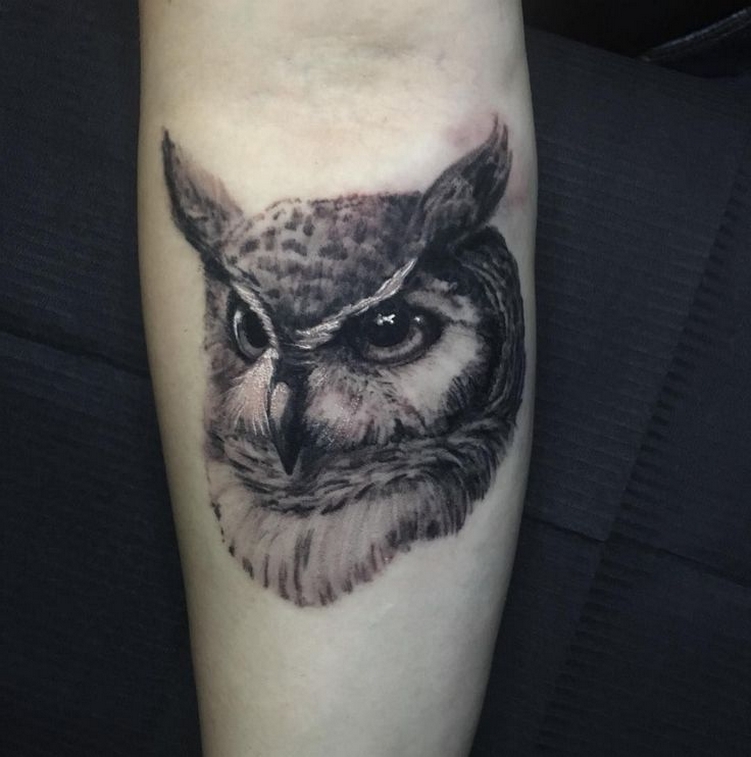 70 Cute Simple Owl Tattoos for Women 07