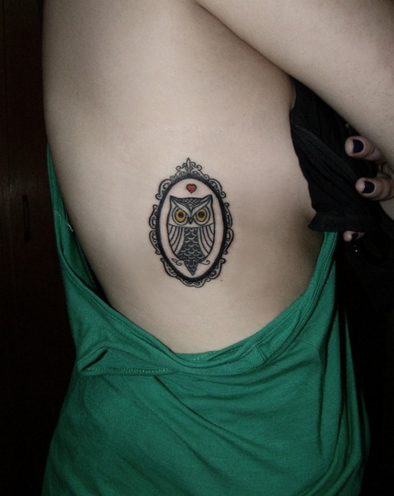 70 Cute Simple Owl Tattoos for Women 14