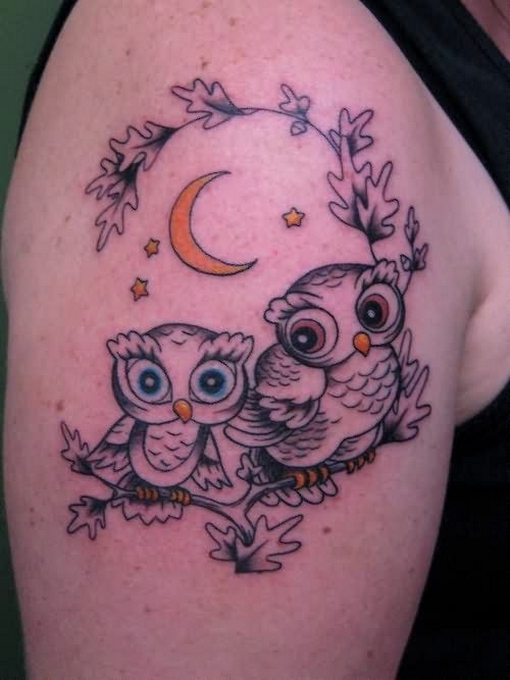 70 Cute Simple Owl Tattoos for Women 26