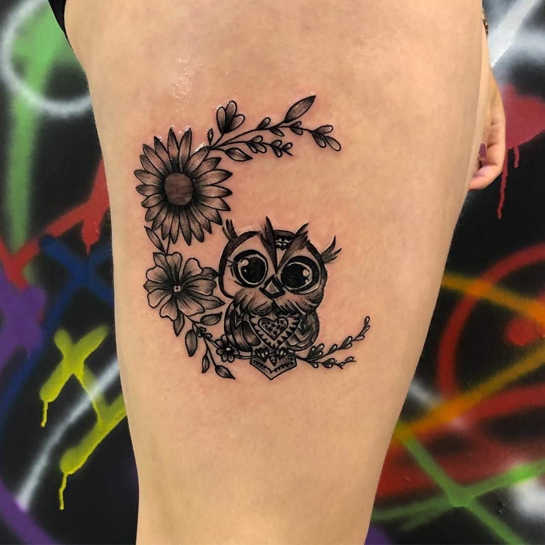 70 Cute Simple Owl Tattoos for Women 30