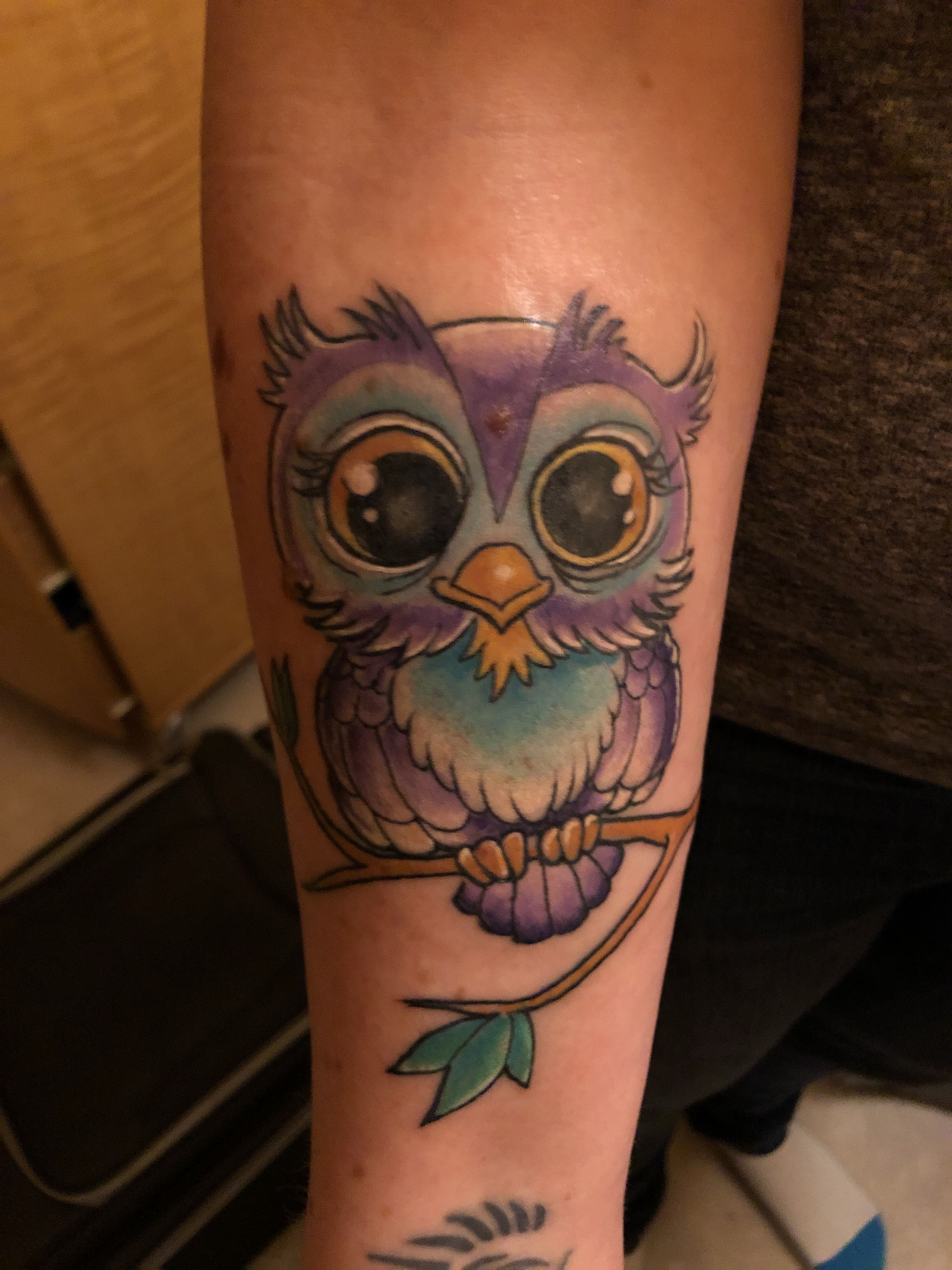 70 Cute Simple Owl Tattoos for Women 49