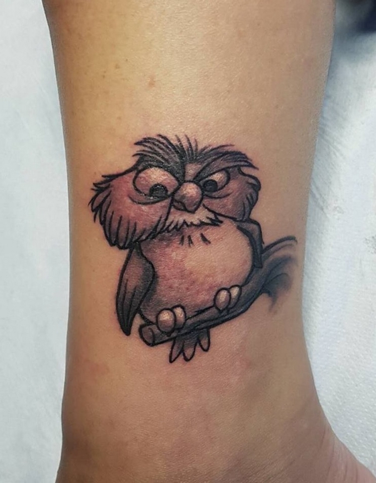70 Cute Simple Owl Tattoos for Women 53