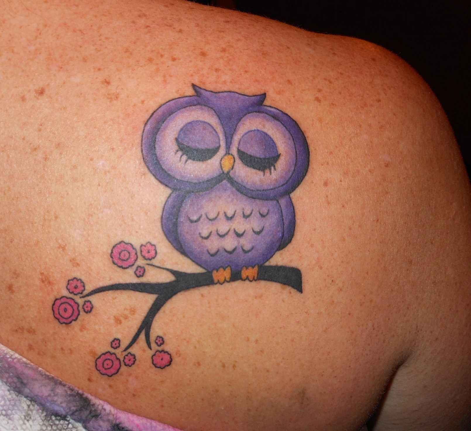 70 Cute Simple Owl Tattoos for Women 60