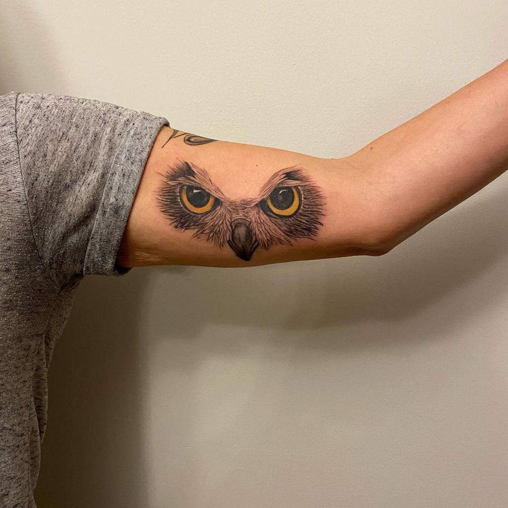 70 Cute Simple Owl Tattoos for Women 72