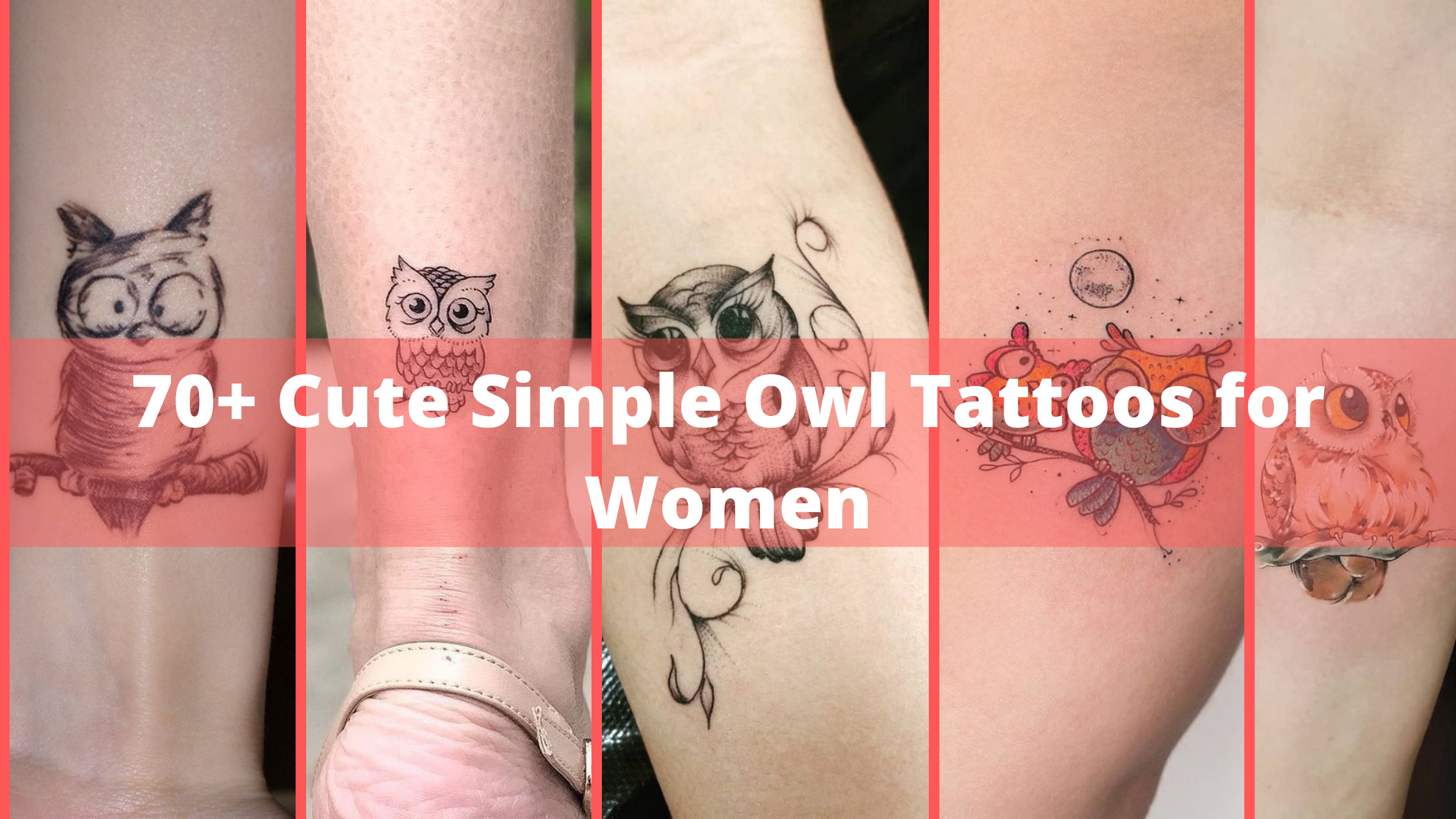 70 Cute Simple Owl Tattoos for Women