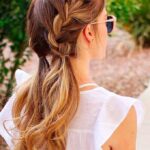 50 Cute and Easy Hairstyles for Medium Long Hair Ideas 16