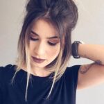 50 Cute and Easy Hairstyles for Medium Long Hair Ideas 24