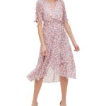 60 Elegant Chiffon Garden Floral Dress Ideas 01