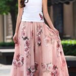 60 Elegant Chiffon Garden Floral Dress Ideas 22