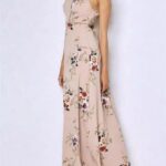60 Elegant Chiffon Garden Floral Dress Ideas 30