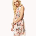 60 Elegant Chiffon Garden Floral Dress Ideas 33