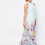 60 Elegant Chiffon Garden Floral Dress Ideas 38