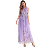 60 Elegant Chiffon Garden Floral Dress Ideas 45