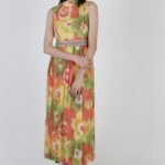 60 Elegant Chiffon Garden Floral Dress Ideas 49