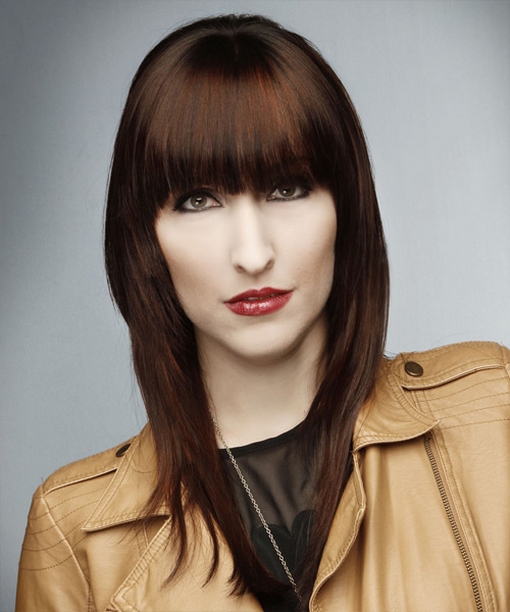 60 Most Beautiful Straight Haircuts Medium with Bangs Ideas 01