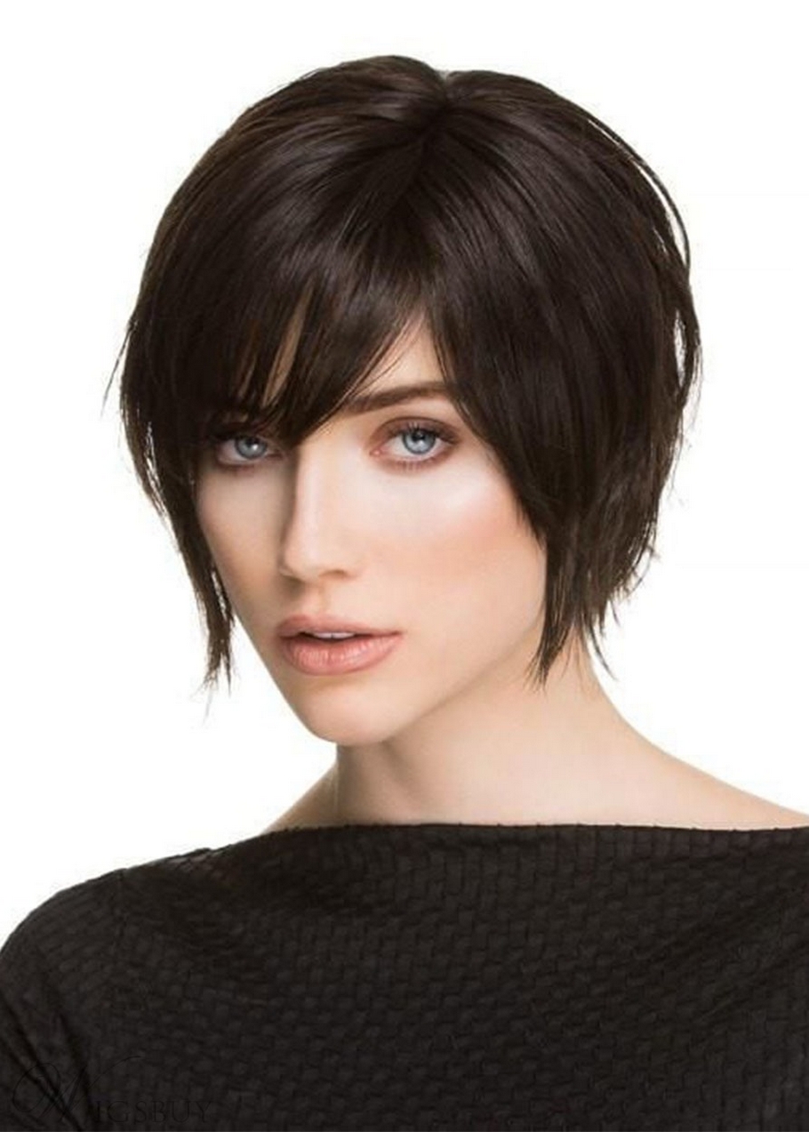 60 Most Beautiful Straight Haircuts Medium with Bangs Ideas 06