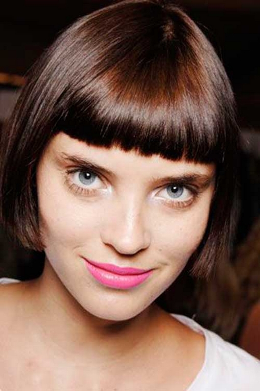 60 Most Beautiful Straight Haircuts Medium with Bangs Ideas 33