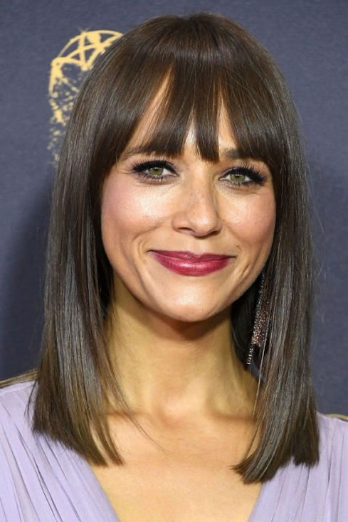 60 Most Beautiful Straight Haircuts Medium with Bangs Ideas 36