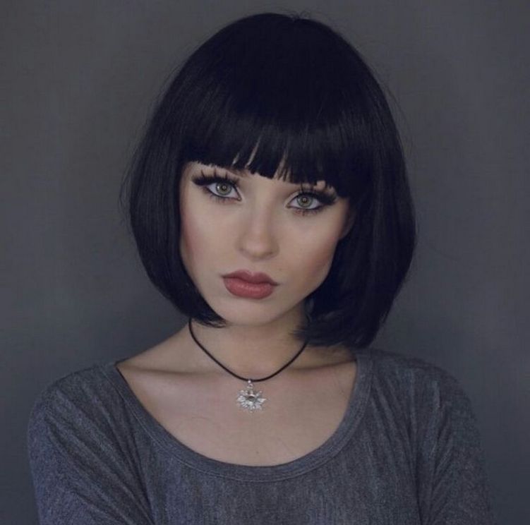 60 Most Beautiful Straight Haircuts Medium with Bangs Ideas 41