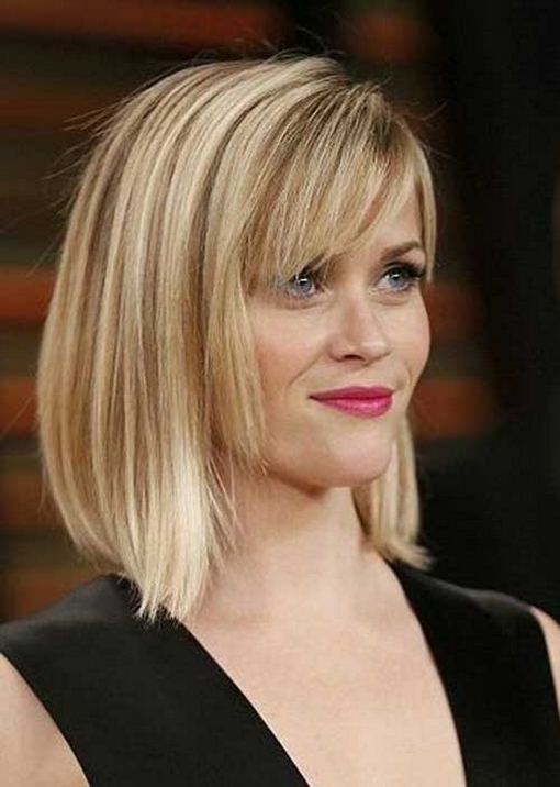 60 Most Beautiful Straight Haircuts Medium with Bangs Ideas 49