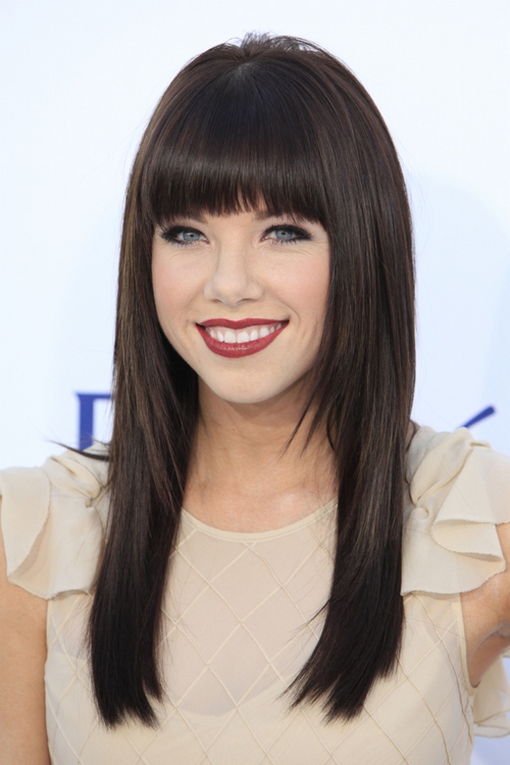 60 Most Beautiful Straight Haircuts Medium with Bangs Ideas 54