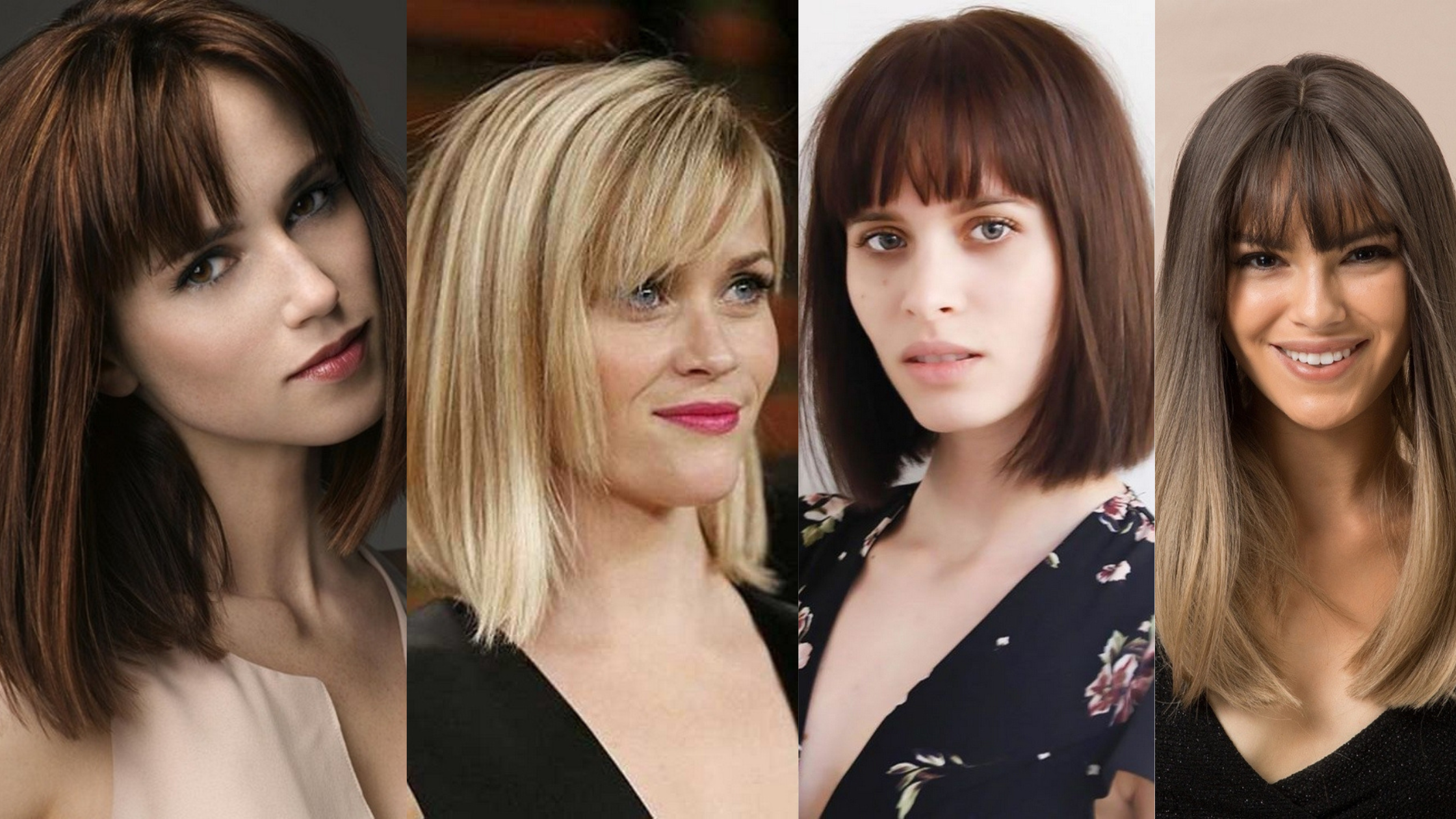 60 Most Beautiful Straight Haircuts Medium with Bangs Ideas