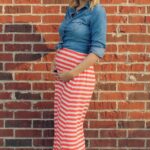 80 Cute and Modern Maternity Outfit for Summer Ideas 44