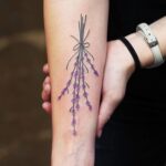 80 Stunning Small Lavender Tattoo Designs Ideas 04