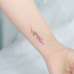 80 Stunning Small Lavender Tattoo Designs Ideas 07