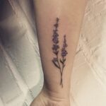 80 Stunning Small Lavender Tattoo Designs Ideas 11