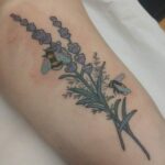 80 Stunning Small Lavender Tattoo Designs Ideas 16