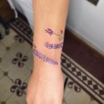 80 Stunning Small Lavender Tattoo Designs Ideas 18