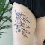80 Stunning Small Lavender Tattoo Designs Ideas 21