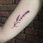 80 Stunning Small Lavender Tattoo Designs Ideas 27