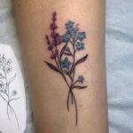 80 Stunning Small Lavender Tattoo Designs Ideas 39