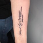 80 Stunning Small Lavender Tattoo Designs Ideas 45